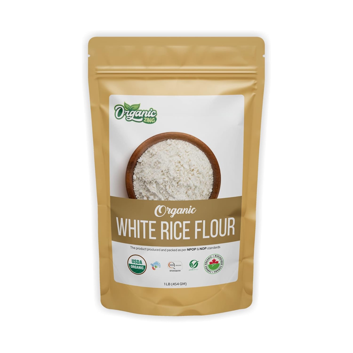 Organic Zing White Rice Flour Glutenfree White Rice Flour
