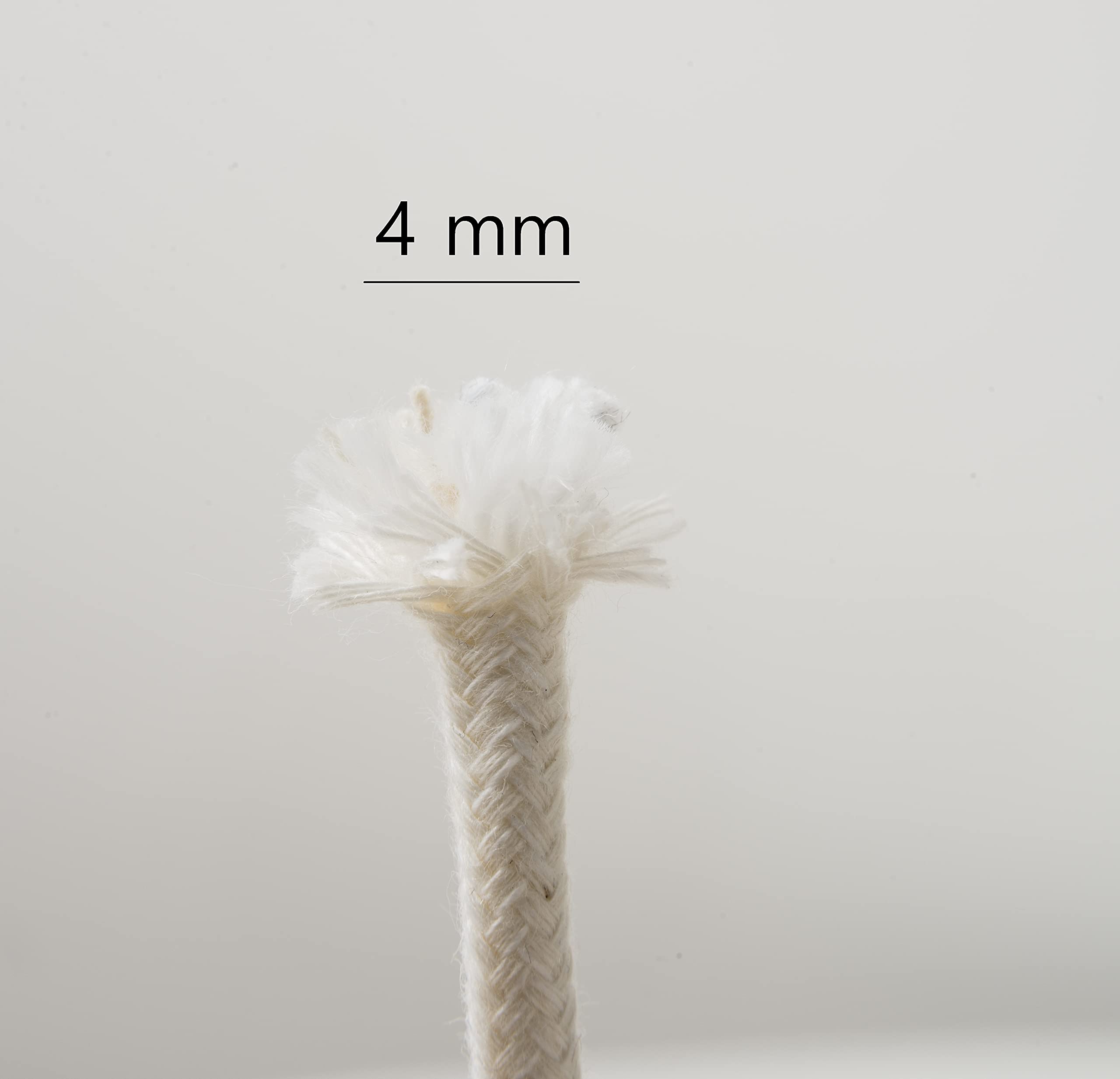 IPEA Corde De Coton Macramé Couleur Naturelle 8 Mm X 100 Mètres