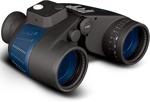 KONUS Tornado 0.276x1.969 in Binocular | Binoculares militares marinos resistentes al agua con brújula y retícula iluminada