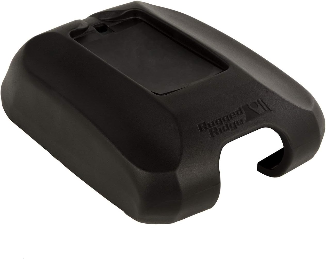 Rugged Ridge Center Console Cover for Jeep Wrangler JK | Rubber, Black | 13107.62 | Fits 2011-2018 Jeep Wrangler JK