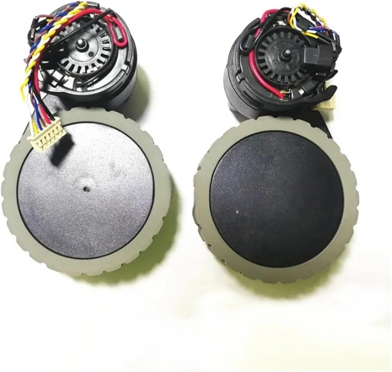 Robot Vacuum Cleaner Parts Drive Wheel Assembly Replacement, Compatible for Ecovacs, Compatible for Deebot, M80 PRO Robot Vacuum Cleaner Parts Wheel Assembly(L+R)