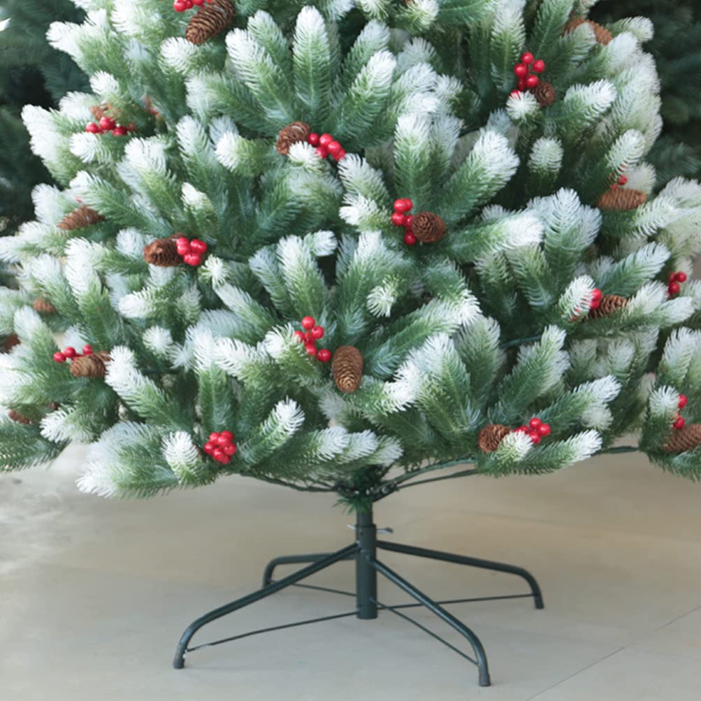 Housoutil 3 Piezas Pie De Arbol De Navidad Christmas Ornaments Santa Claus Soporte Giratorio para Árbol De Navidad Base Porta Arbol De Navidad Paraguero Ajustable Base De Soporte Metal