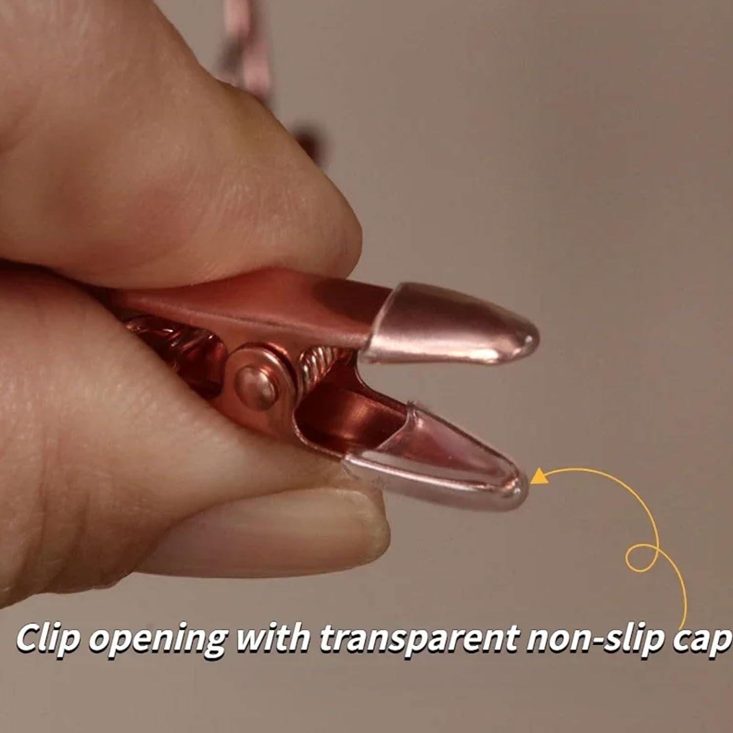 Perchas De Metal para Ropa Interior, Colgador Que Ahorra Espacio con Clips Antideslizantes, Estante para Ropa Y Pantalones, 10 Uds. para Sudadera(Gold)