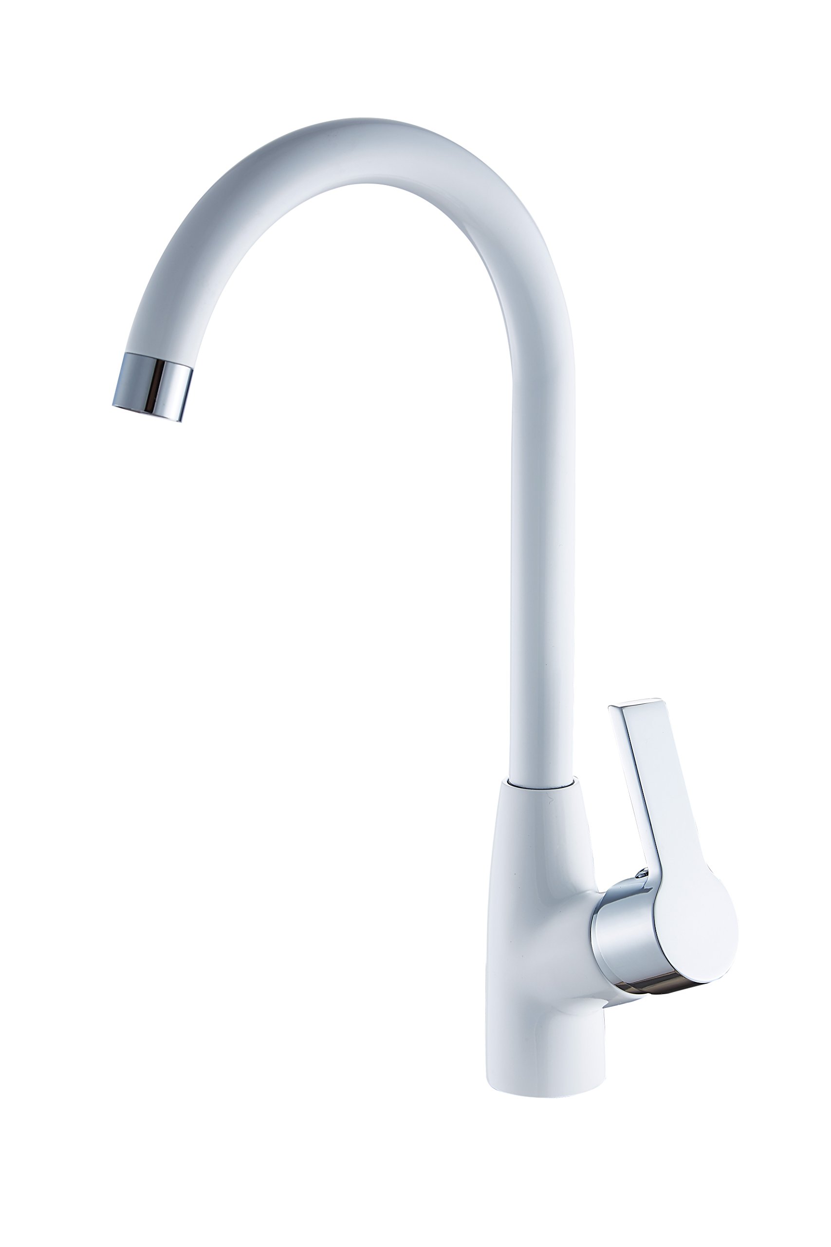 DP Grifería - Grifo monomando de cocina Gardenia en blanco color blanco