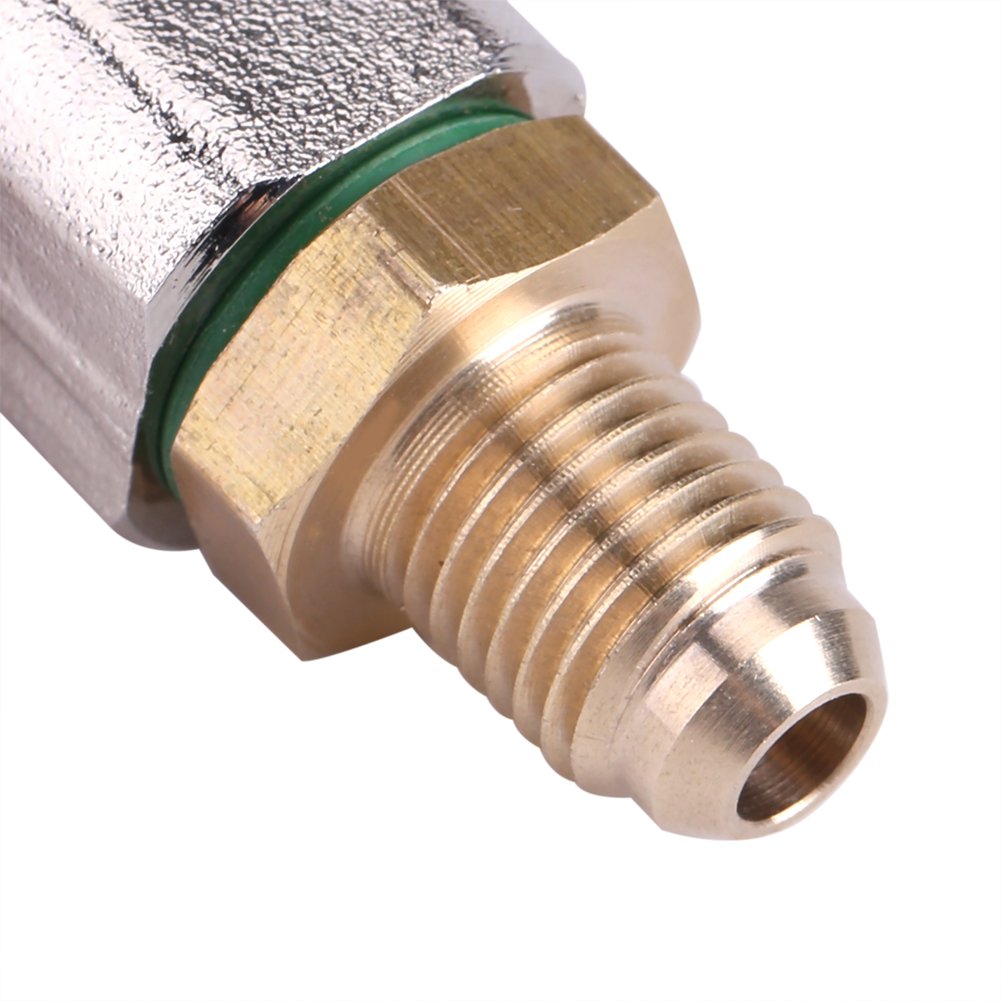 R134 A/C niska/wysoka szybkozłączka zestaw złączy klimatyzacji adapter złącza ekstraktora zaworu rdzenia kolektora miernika niskiego i wysokiego adapter boczny (czerwony)