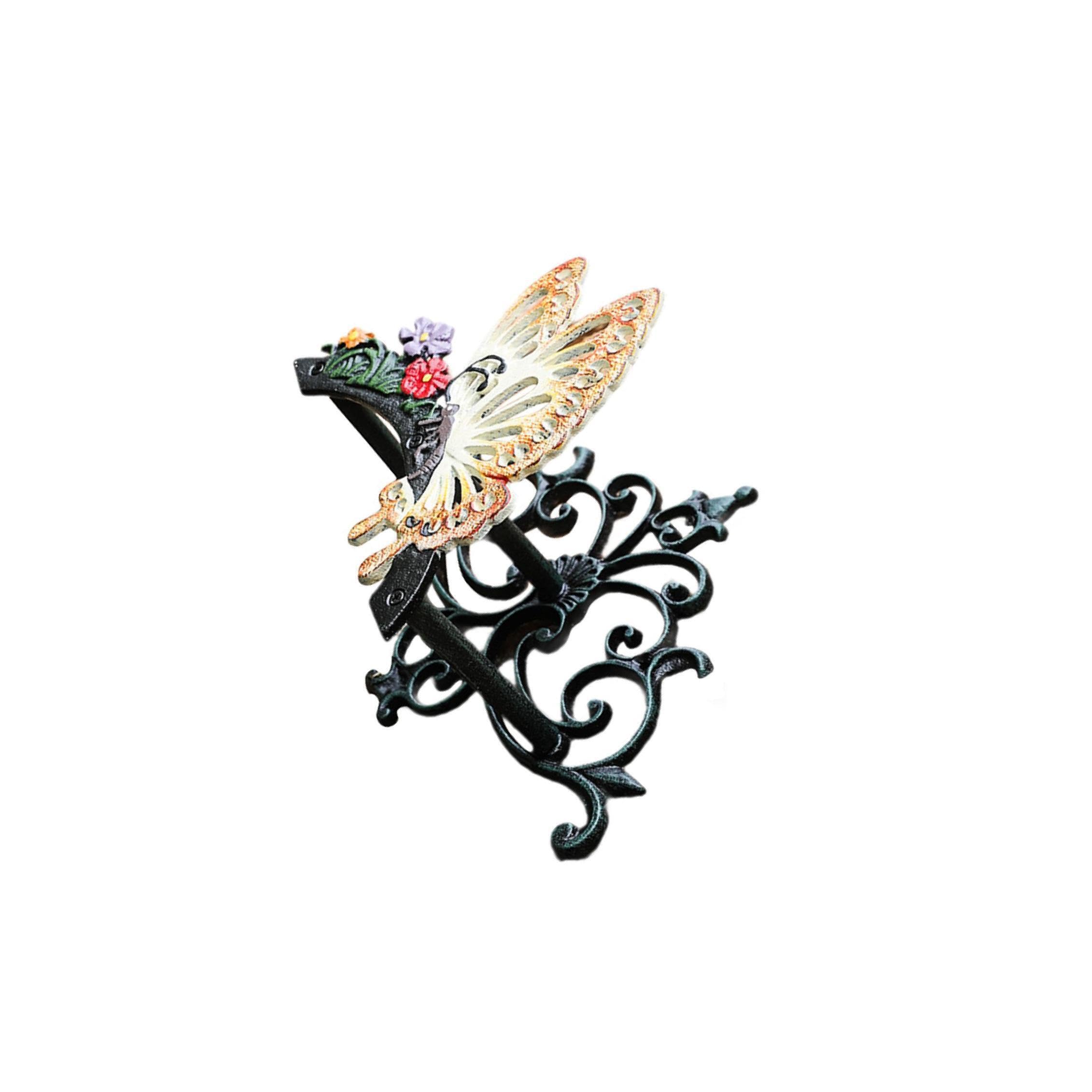 Support de Tuyau en métal de Style,Papillon,35x15x26cm