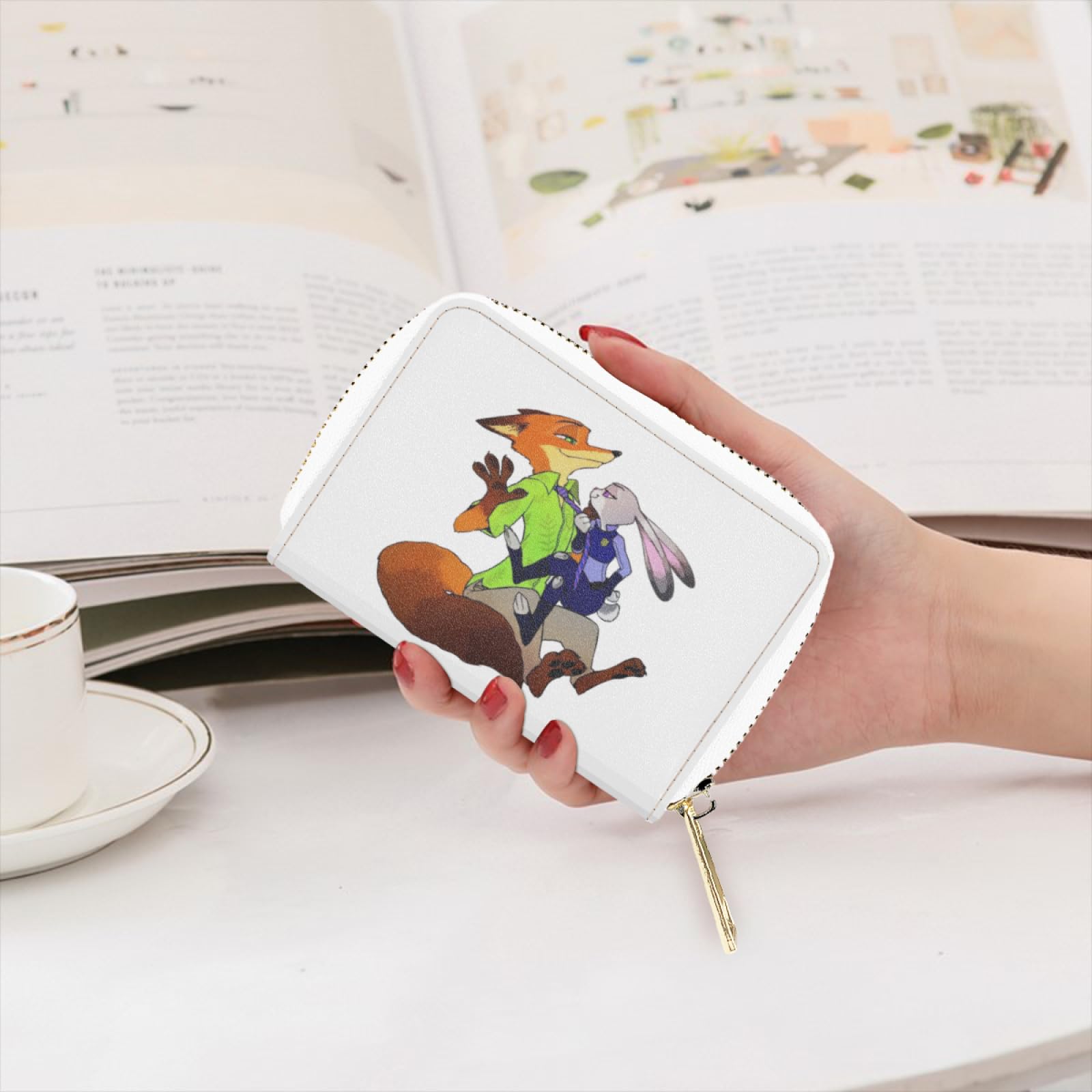 Amazon.co.jp: カードケース ズートピア ニック・ワイルド PUレザー