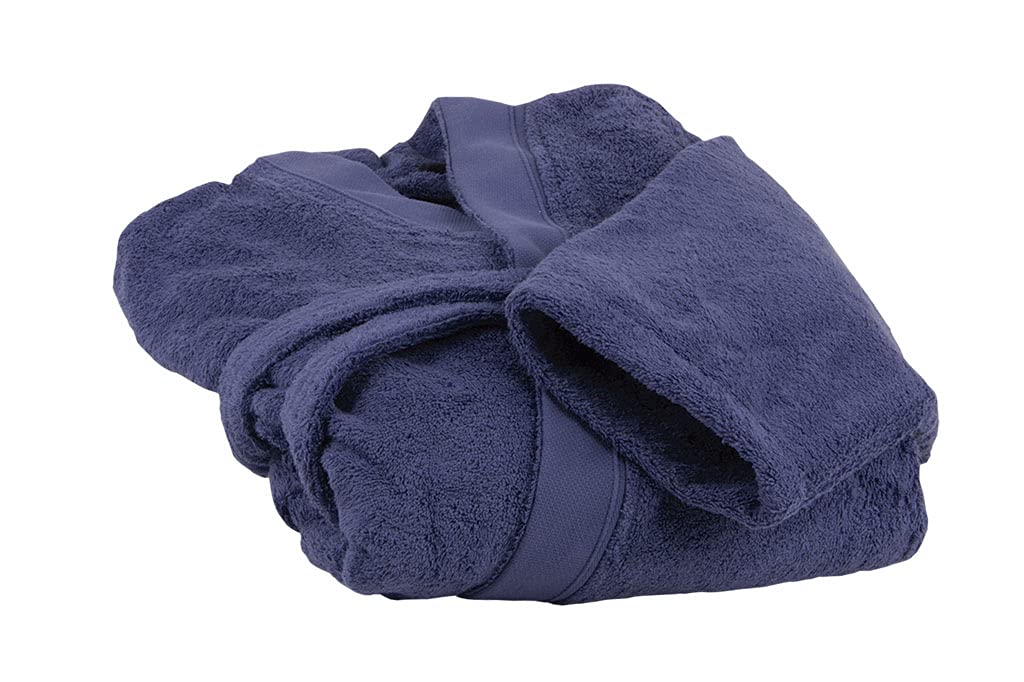Cofan Albornoz Color Azul Marino I 100% algodón I Gramaje 500g/metro I Talla S