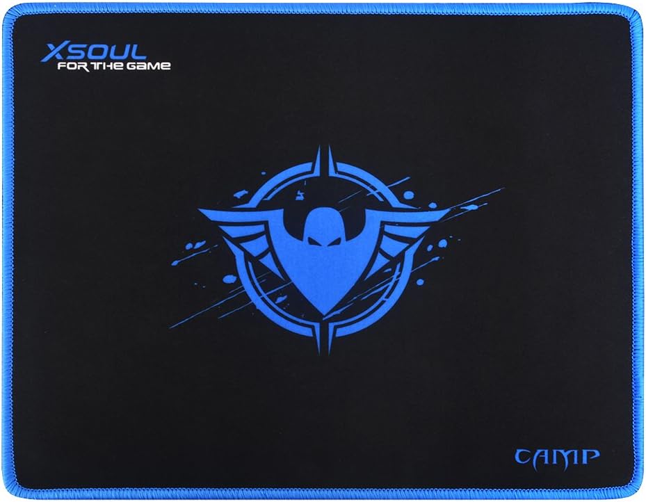 XSOUL Gaming Mouse Pad Mouse Mat Waterproof Larger Size Textured Surface Silky Smooth Non-Slip Backing Stitched Edges for Pro Gamer Camp XP8