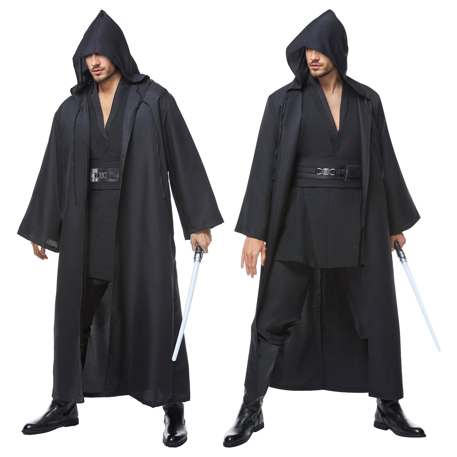 Snapklik.com : Tunic Hooded Robe Knight Costume Outfits Halloween ...
