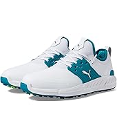 Puma White/Puma Silver/Green Lagoon