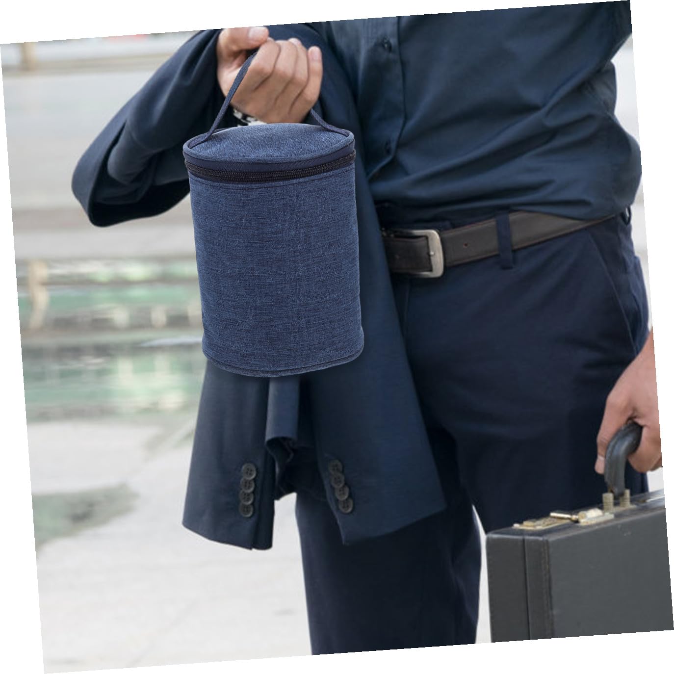 Borsa Termica Piccola Porta Alimenti Resistente e Isolante Borsa Frigo per Bevande e Snack per Picnic Viaggi e Uso Domestico