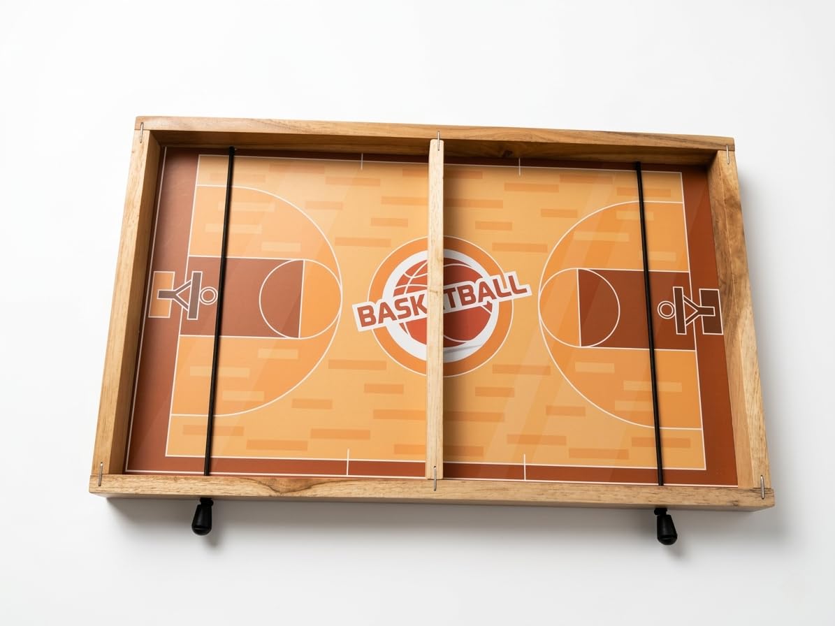 Fast Sling Puck Game – New York Basketball Edition | 2 Player