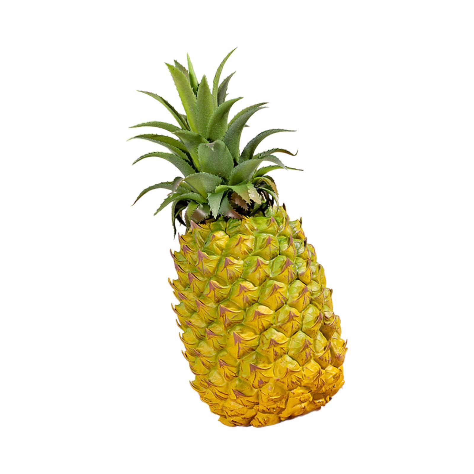 QIXCXAZ Kitchen Decoration Photography Prop Living Room Eye Catching Pineapple Figurine Inspires for Creative Photography Enhancing Visuals Tiny Home Decor, 11x27cm
