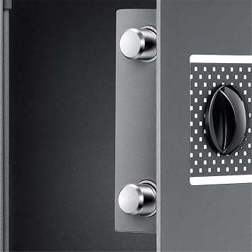 RLKHXBS Safes Anti-Fire Anti-theft Safe and Lock,Safe,Safes And Lock es,Money,Safety es for Home,Digital Safe,Steel Alloy Drop Safe,Wall Safes 37x27x25.5cm
