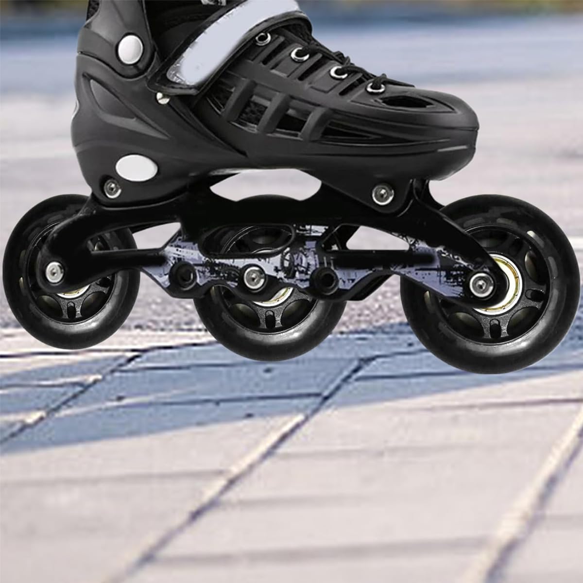 Qury Patines en Línea 63 mm Ruedas de Hockey para Muebles y Maletas