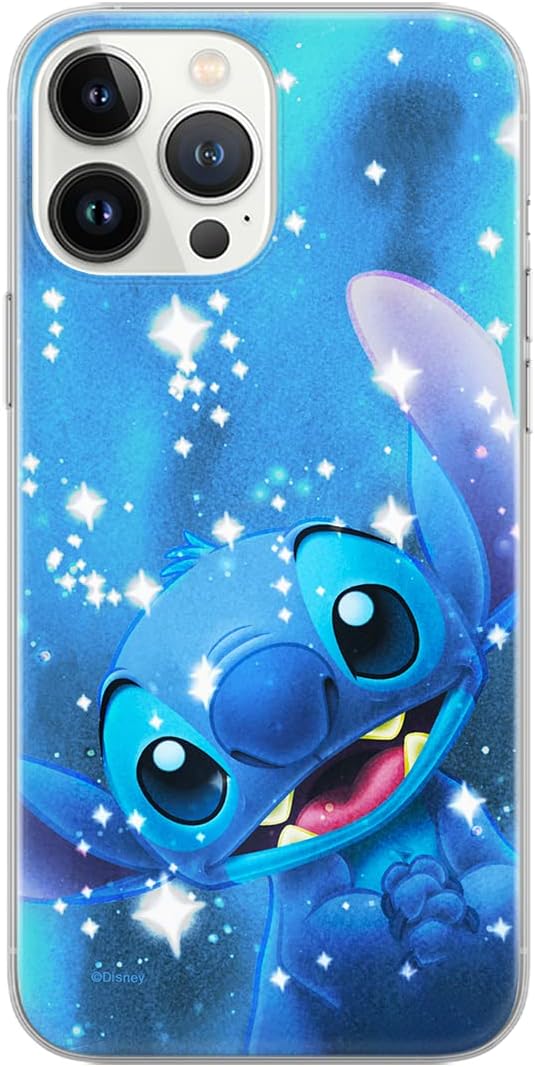 ERT GROUP mobile phone case for iPhone 13 PRO original and officially licensed Disney pattern Stitch 002 optimally adapted to the shape of the mobile phone, case made of TPU