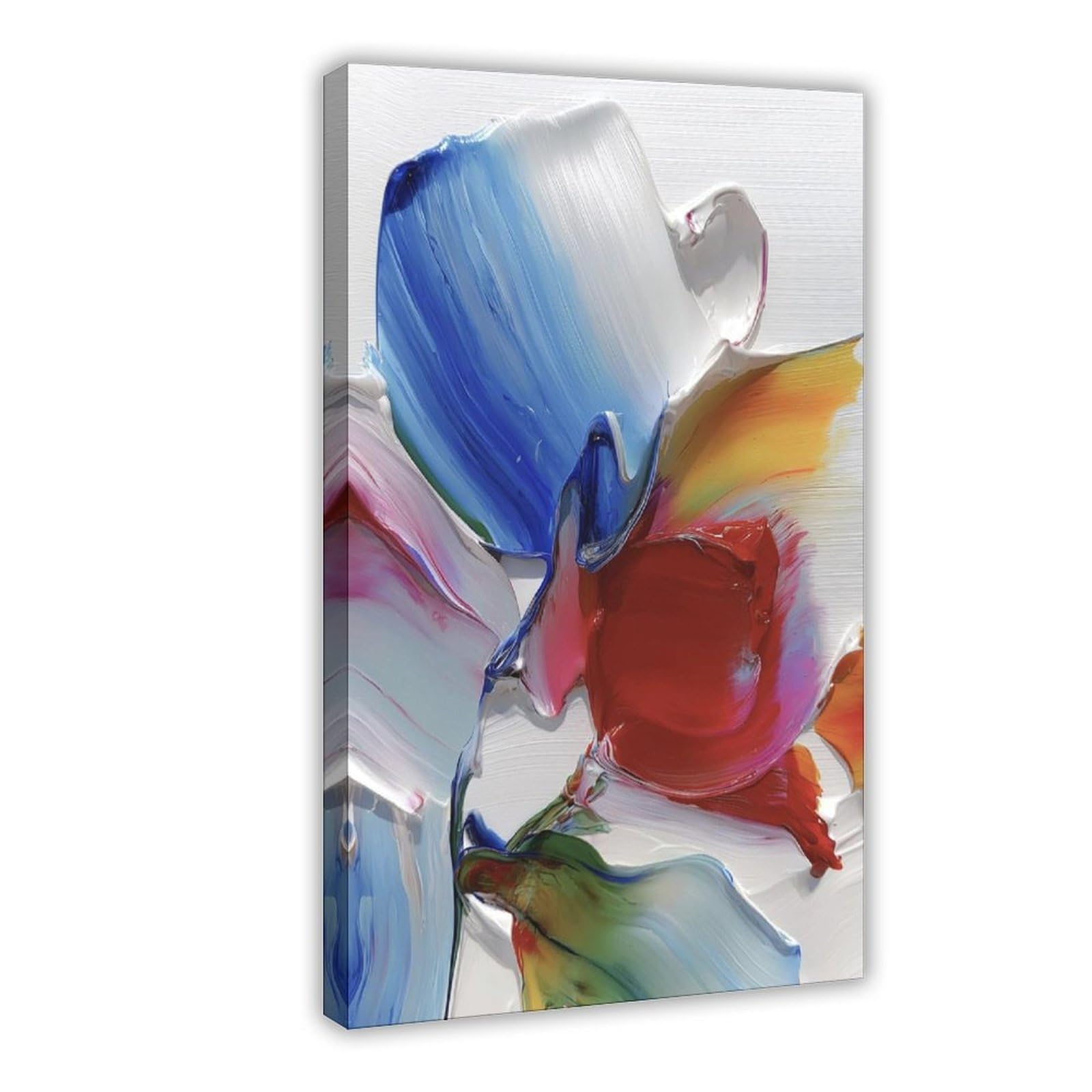 Ywtjax Frame-Style Abstract Expressionist Poster Canvas Poster For Dorm Room Decor Gift