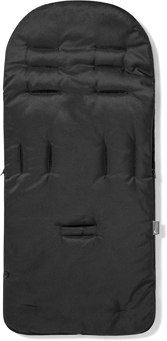 Premium Footmuff/Cosy Toes Compatible with Mothercare Orb - Black Jack