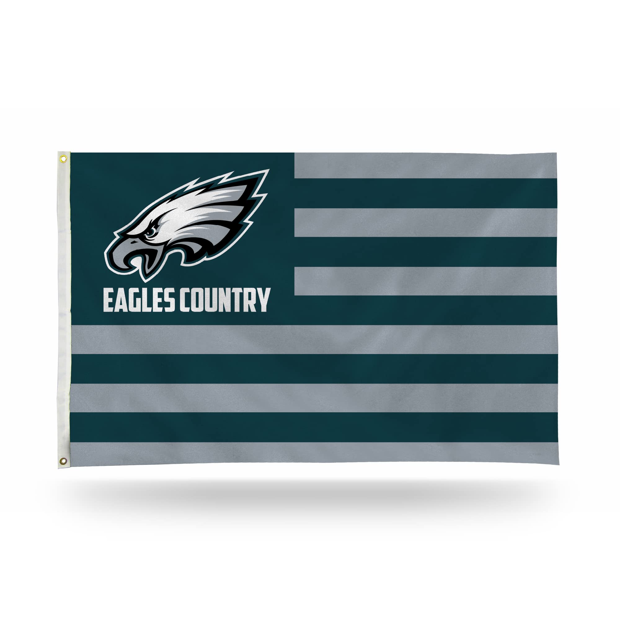 NFL Rico Industries Philadelphia Eagles Country 3' x 5' Banner Flag 3' x 5' Banner Flag Single Sided - Indoor or Outdoor - Home Décor