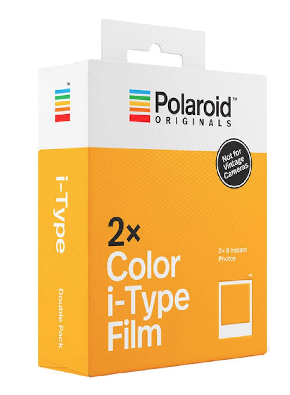 Polaroid Originals 4836, Película I-Type, 1, Blanco, pack de 2 unidades