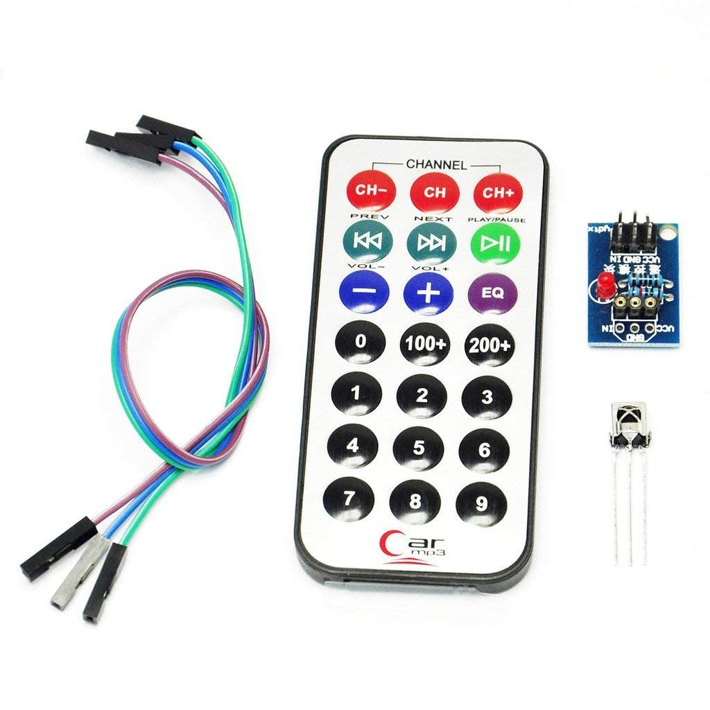 Super Debug HX1838/VS1838 NEC Infrared Wireless Remote Control IFR Sensor Module with Cable (B09XBD8QHM) Amazon Price History, Amazon Price Tracker
