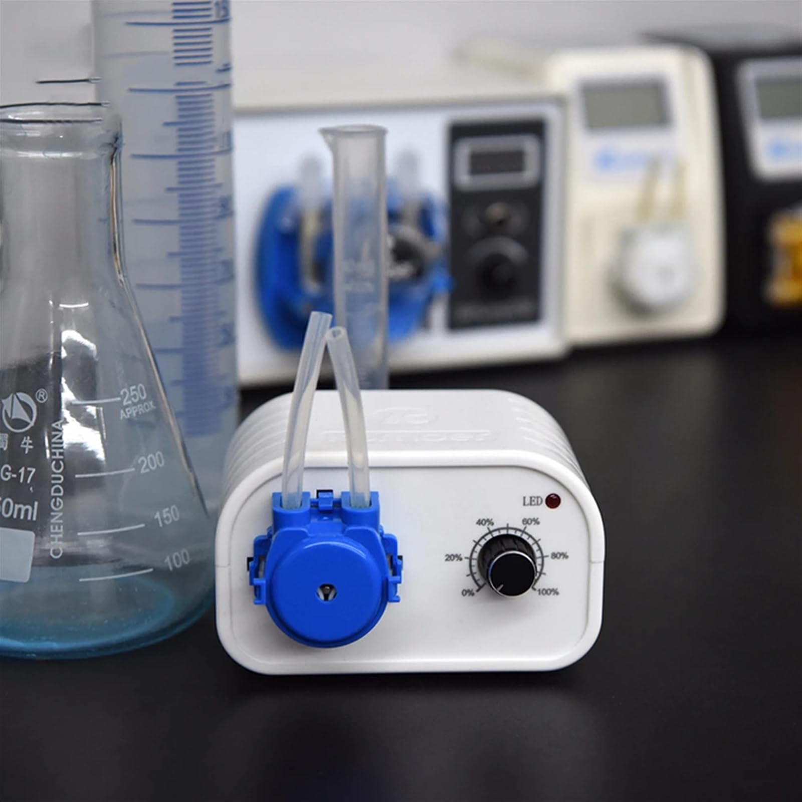 1 bomba peristáltica de 24 V CC, bomba dosificadora de líquidos for acuario, laboratorio, bomba de agua eléctrica analítica, bomba autocebante, bomba de alimentación nasal | S04B