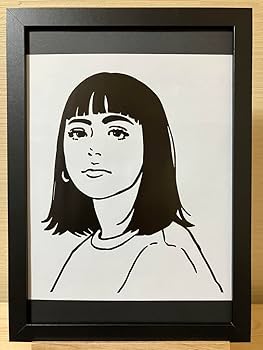 Amazon.co.jp: A4額付 iri KYNE キネ イ ポスター風 01 イリ : おもちゃ