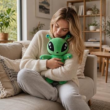 Alien Plush, 35cm Soft Alien Teddy