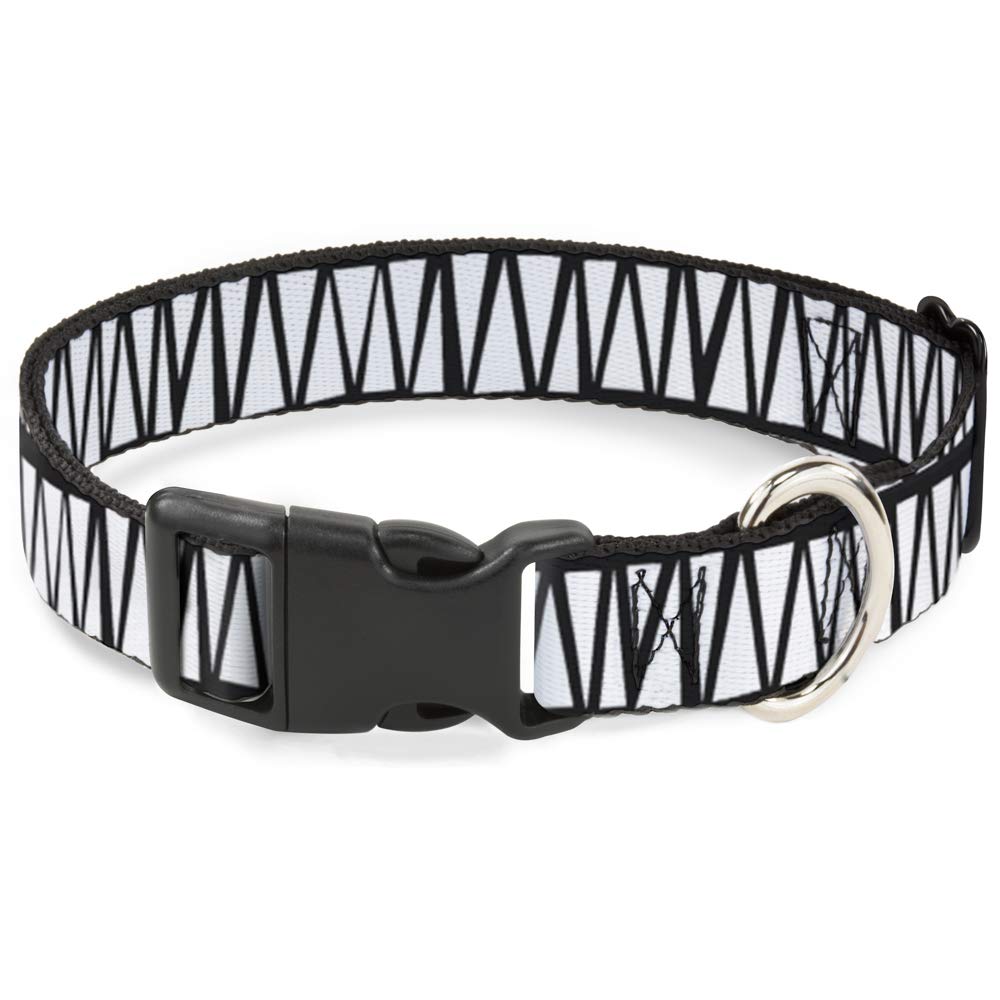 Collier Buckle Down anti irritation pour petit chien ajustable de 9 à 38 cm