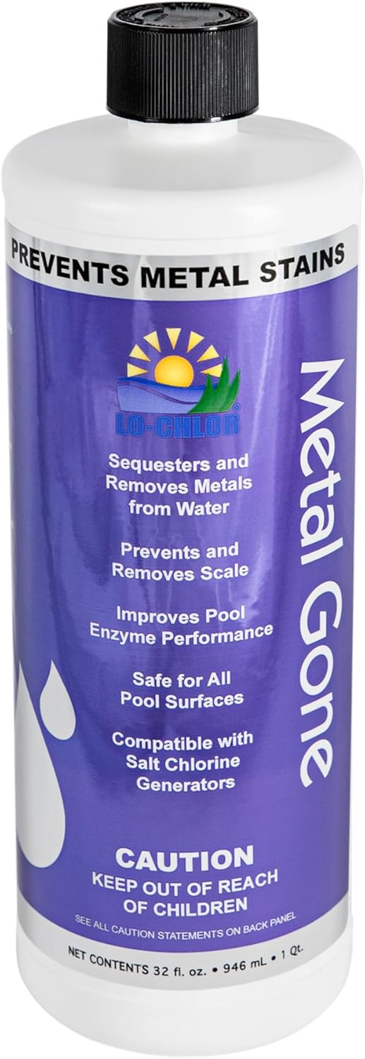 Metal Gone 2 Pack (1 qt each) - Pool Water Metal & Scale Remover