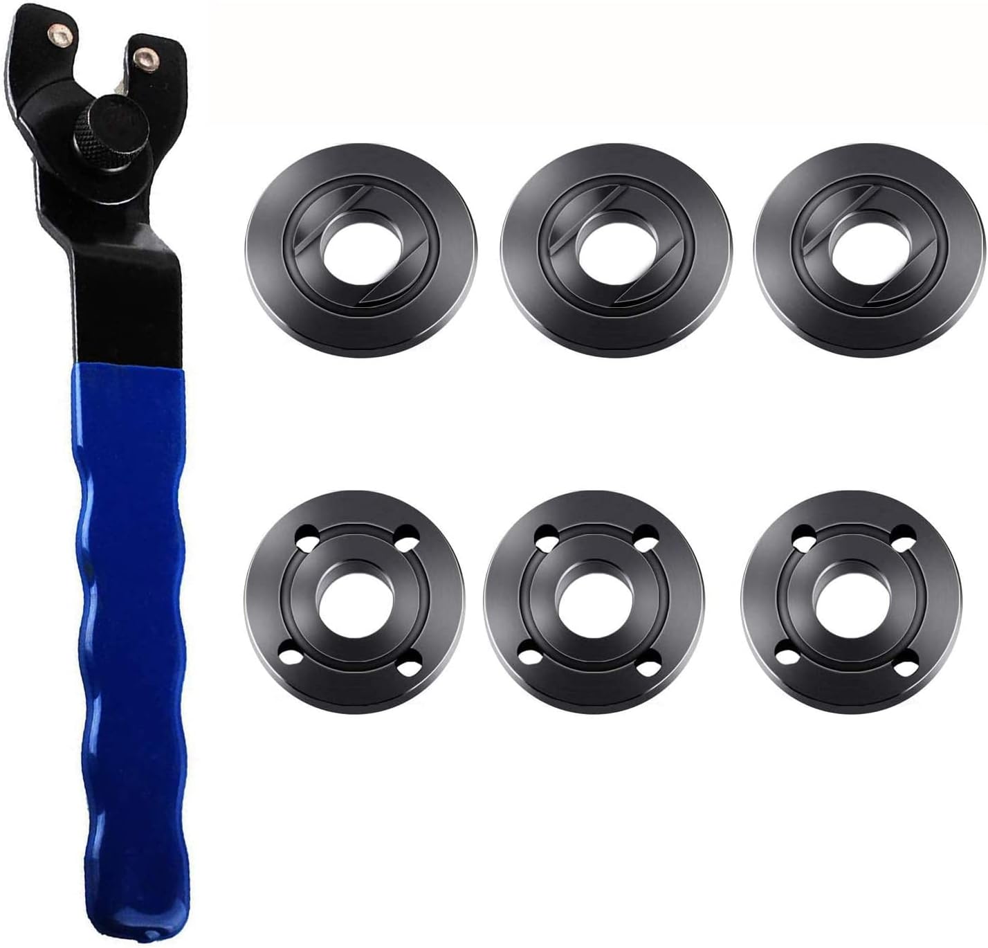 Podoy Adjustable Grinder Wrench Angle Flange Nut Universal Compatible