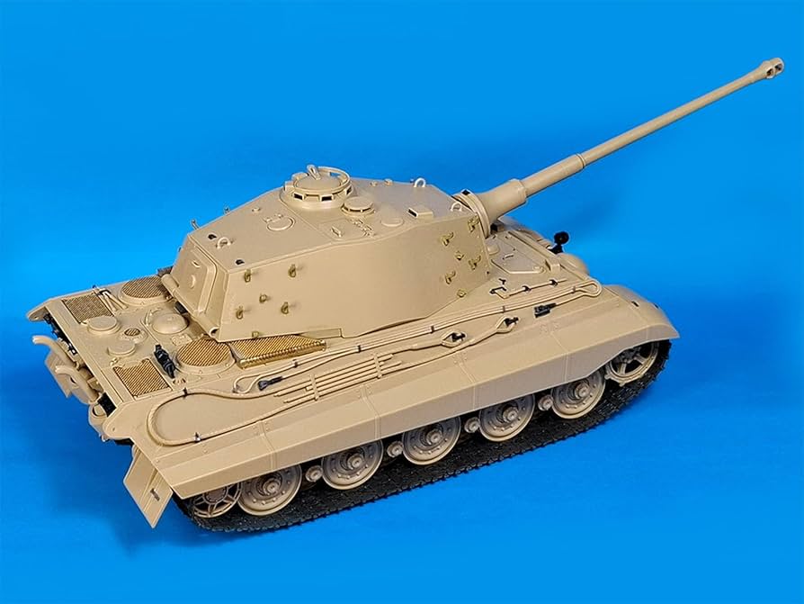 ドラゴンモデルズ製1/6 Lieutenant & Sargeカスタム2体セット キングタイガー(ヘンシェル砲塔) 3Dディテールアップセット