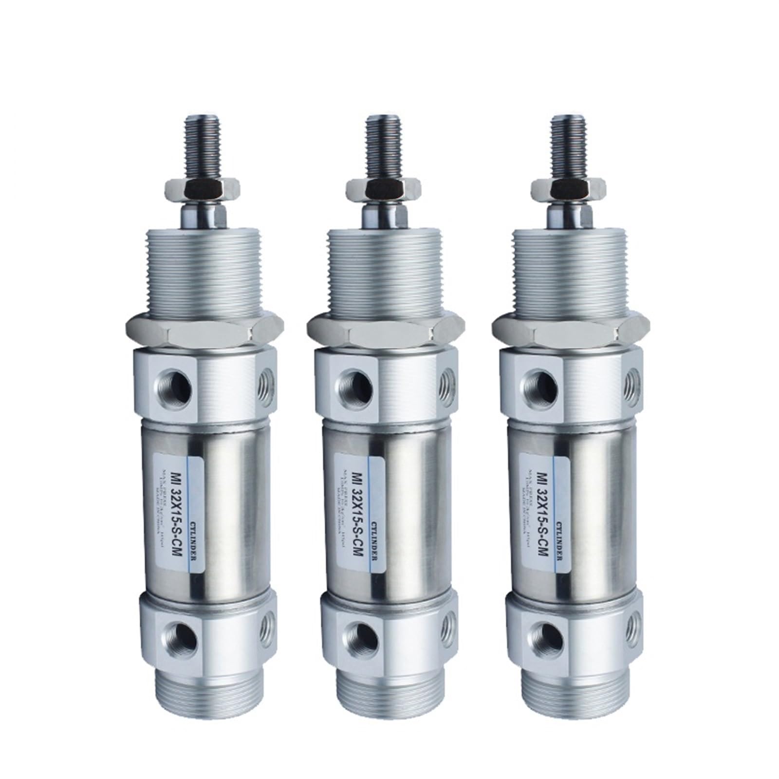 Vérin pneumatique rond MI32x50-S-CM miniature double effet