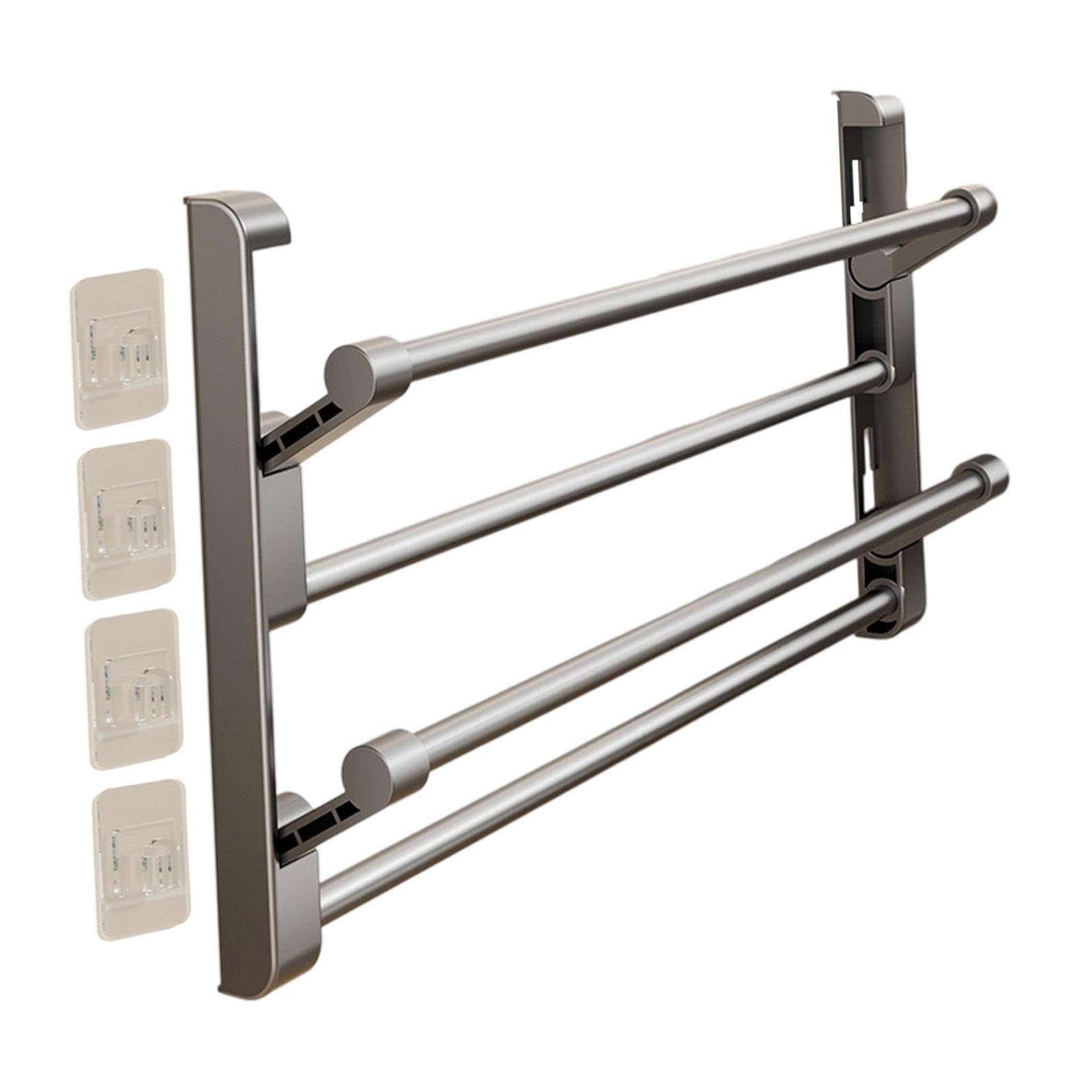 VELURA Wall Mounted Shoe Rack Foldable Accessories Storage Rack for RV Door Bedroom 70cm|1 Folding Shoe Storage Rack| Shoe Organizers| Home Organization | Household Supplies & Cleaning |Home & Garden-image-32