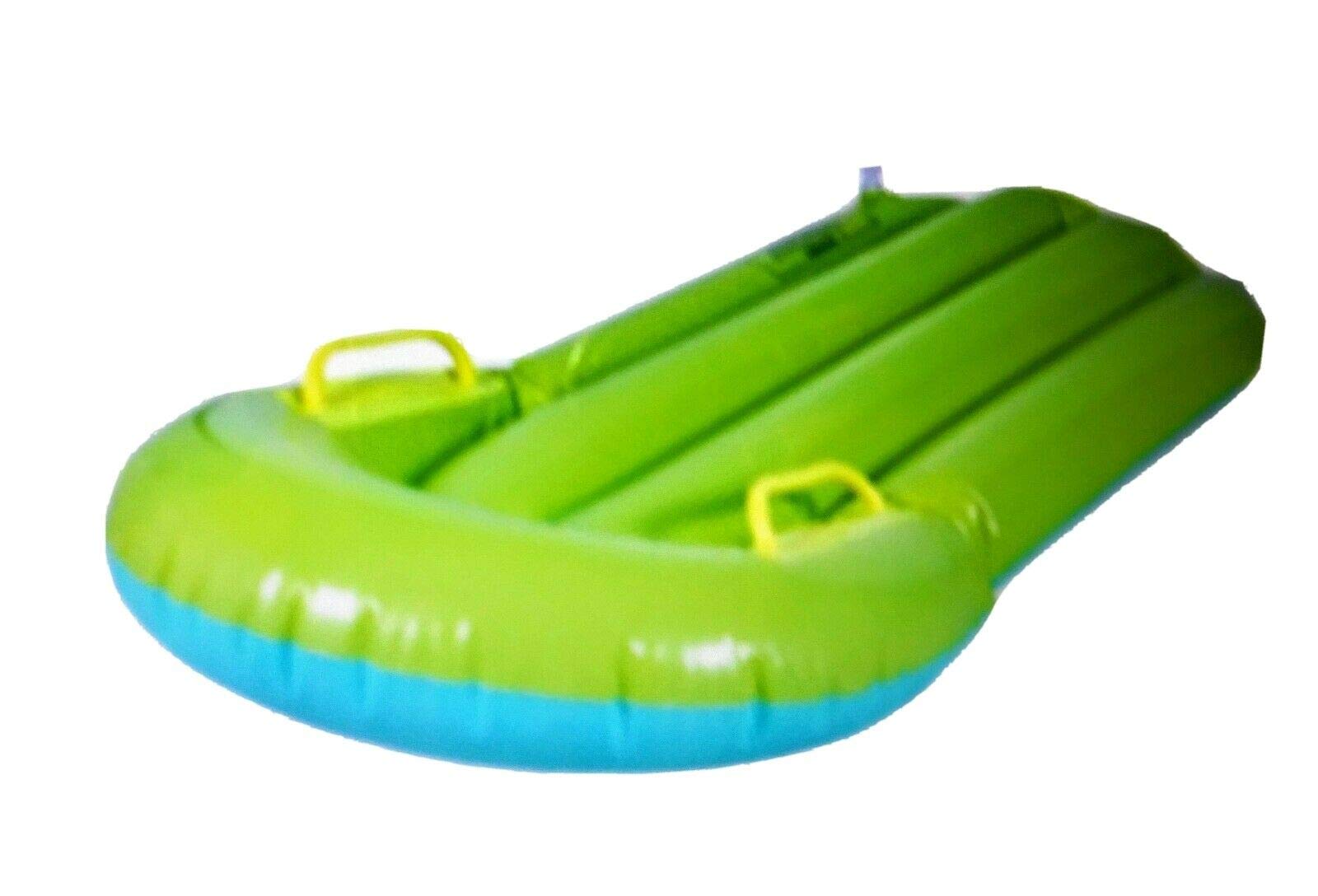 Splash-N-Swim Lime/Teal Inflatable Kickboard!