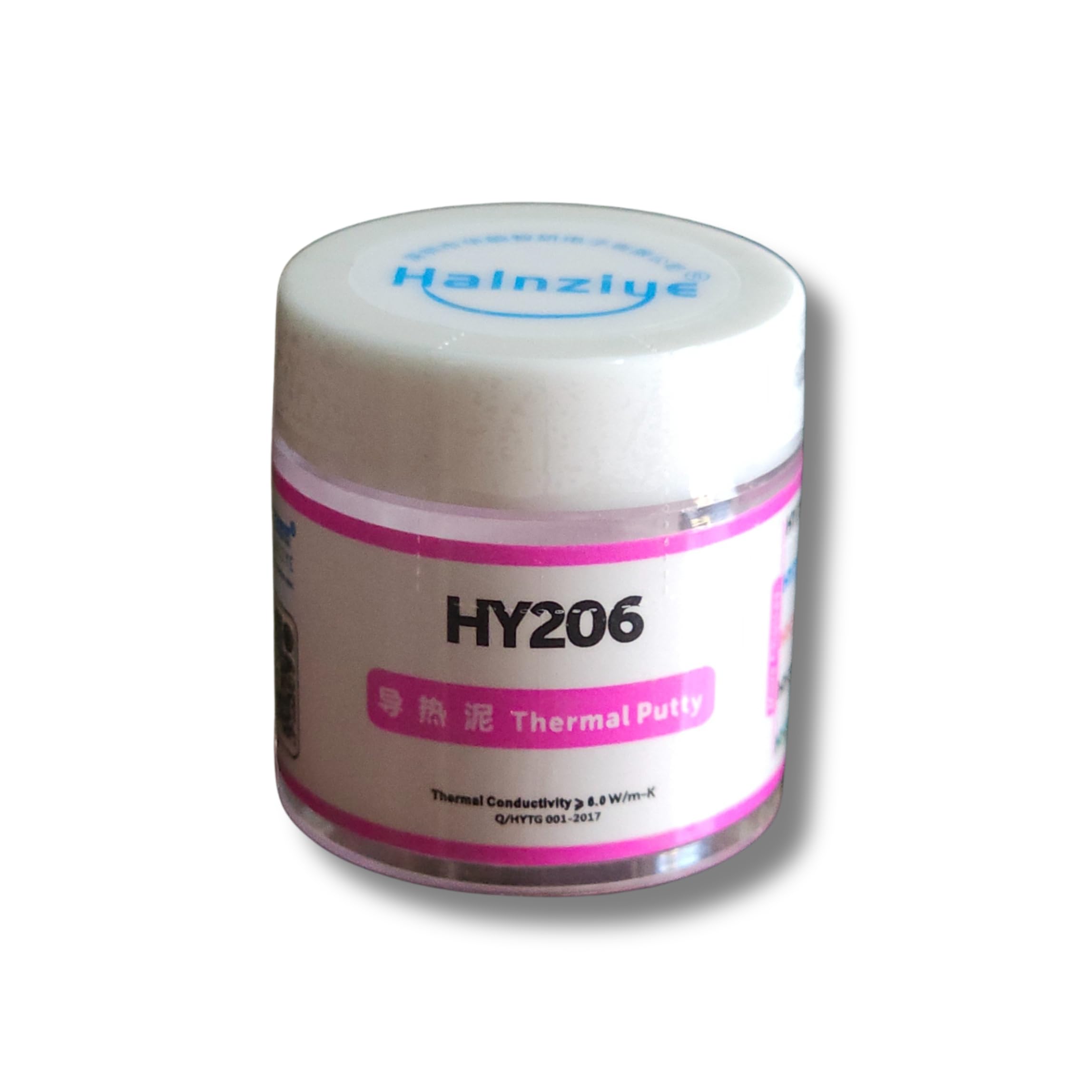 HY206 (HY236 Pink) 6.0W/mK Thermal Putty - Liquid Thermal Pad - 20g with Spatula - Alternative to Thermal Pads - Suitable for use in GPUs, Laptops, Motherboards, Smartphones, etc.