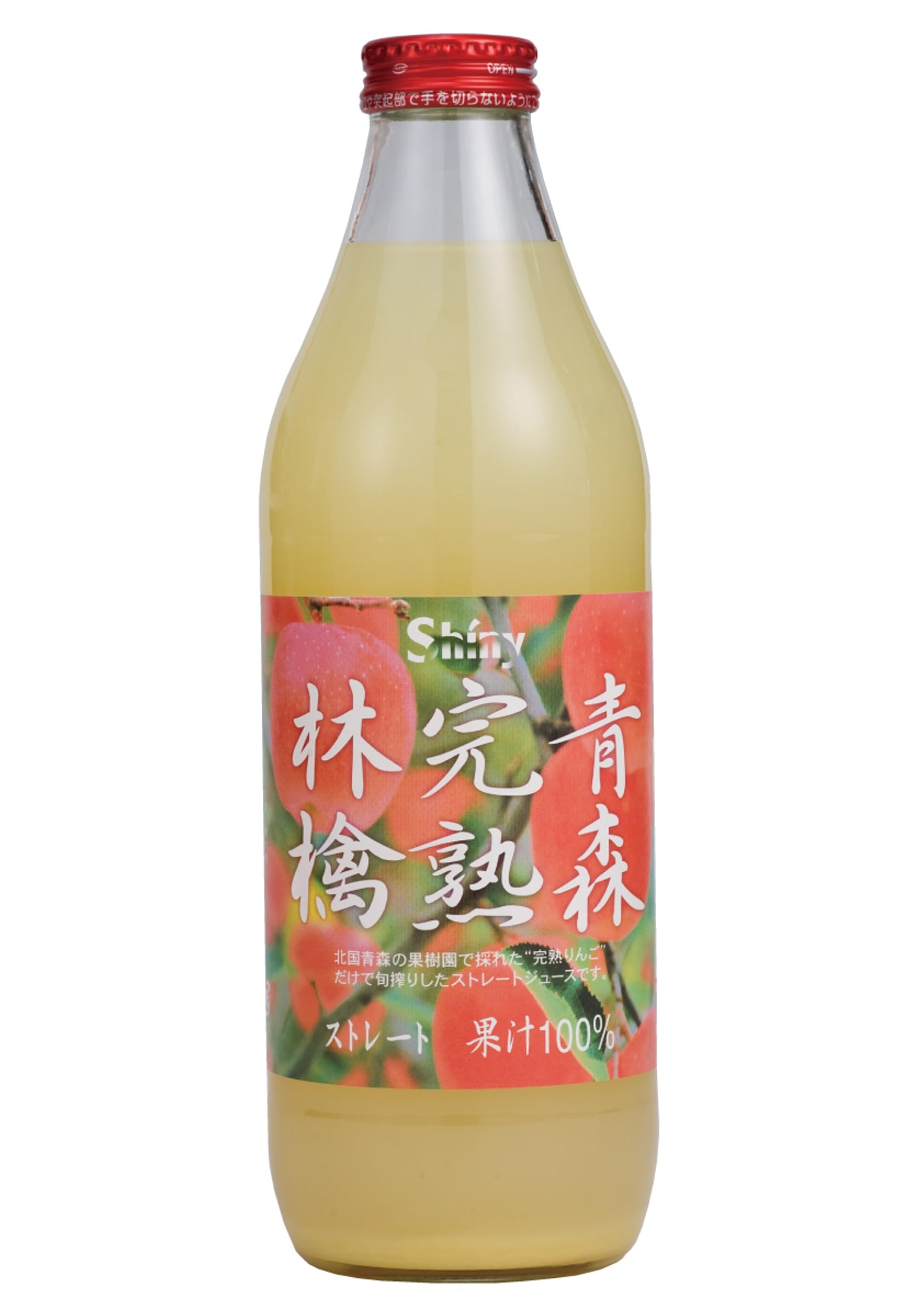 Amazon.co.jp: シャイニー 青森完熟林檎 1000ml×6本 : 食品・飲料・お酒