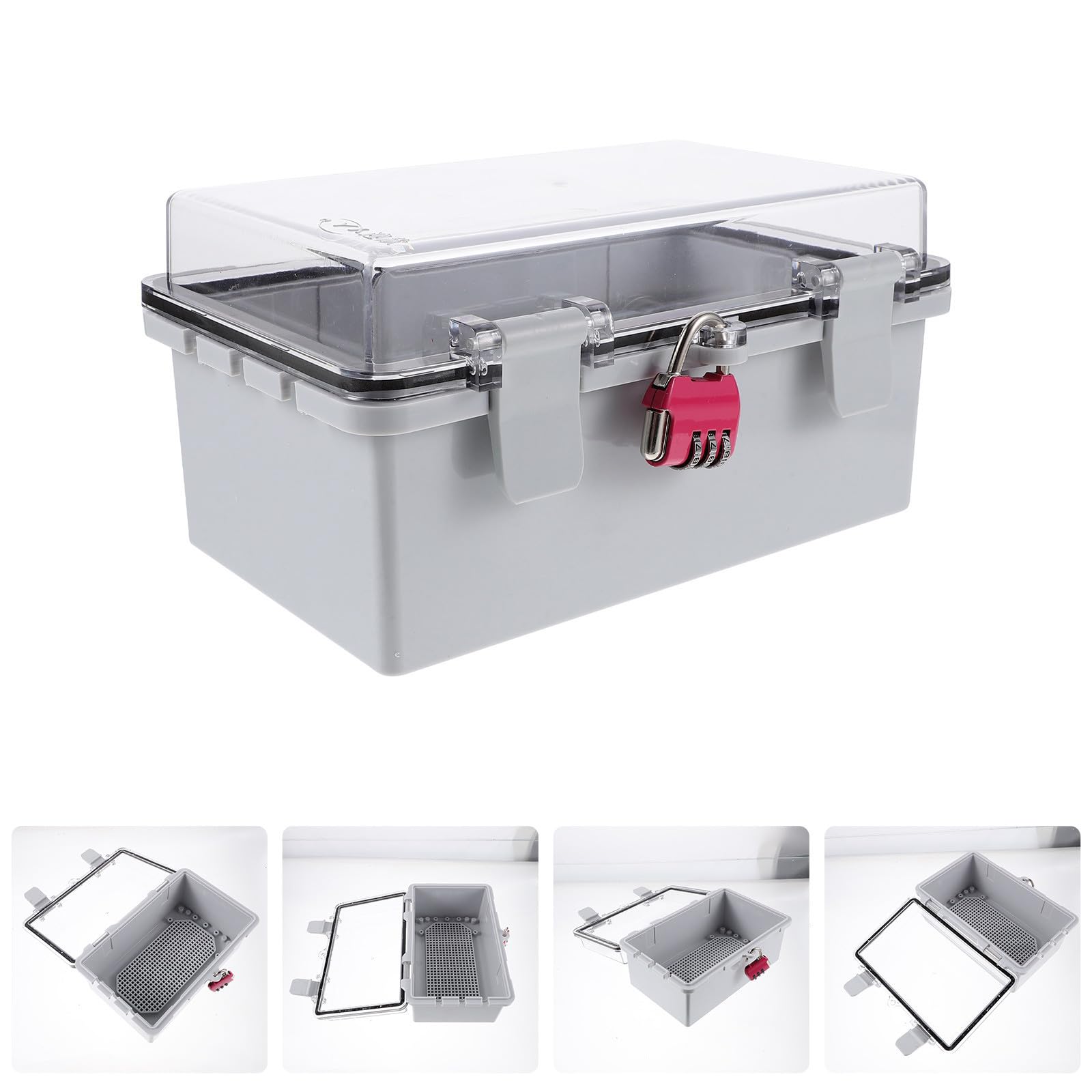 Caja Estanca Abs para Enchufe Exterior, Sellado Resistente | Protección contra Impactos, Diseño Especial y Acabado Fino, Uso en Cajas Eléctricas y Extensiones