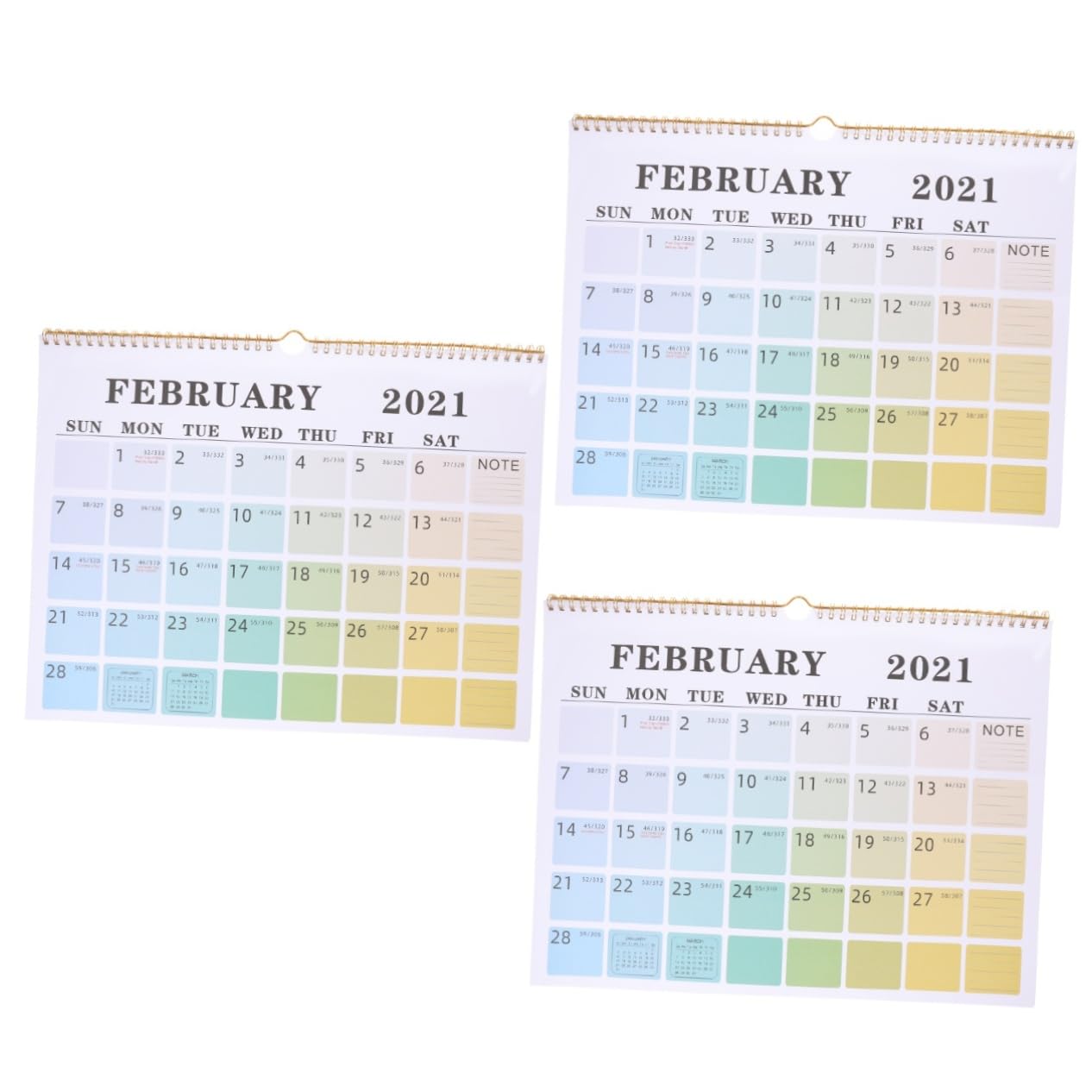 amazon-com-amosfun-3-pcs-english-calendar-2121-year-calendar-2121-wall-planning-calendar-2021-wall-planner-desk-monthly-calendar-2021-party-decoration-desk-calandar-decorate-spiral-office-paper-office-products