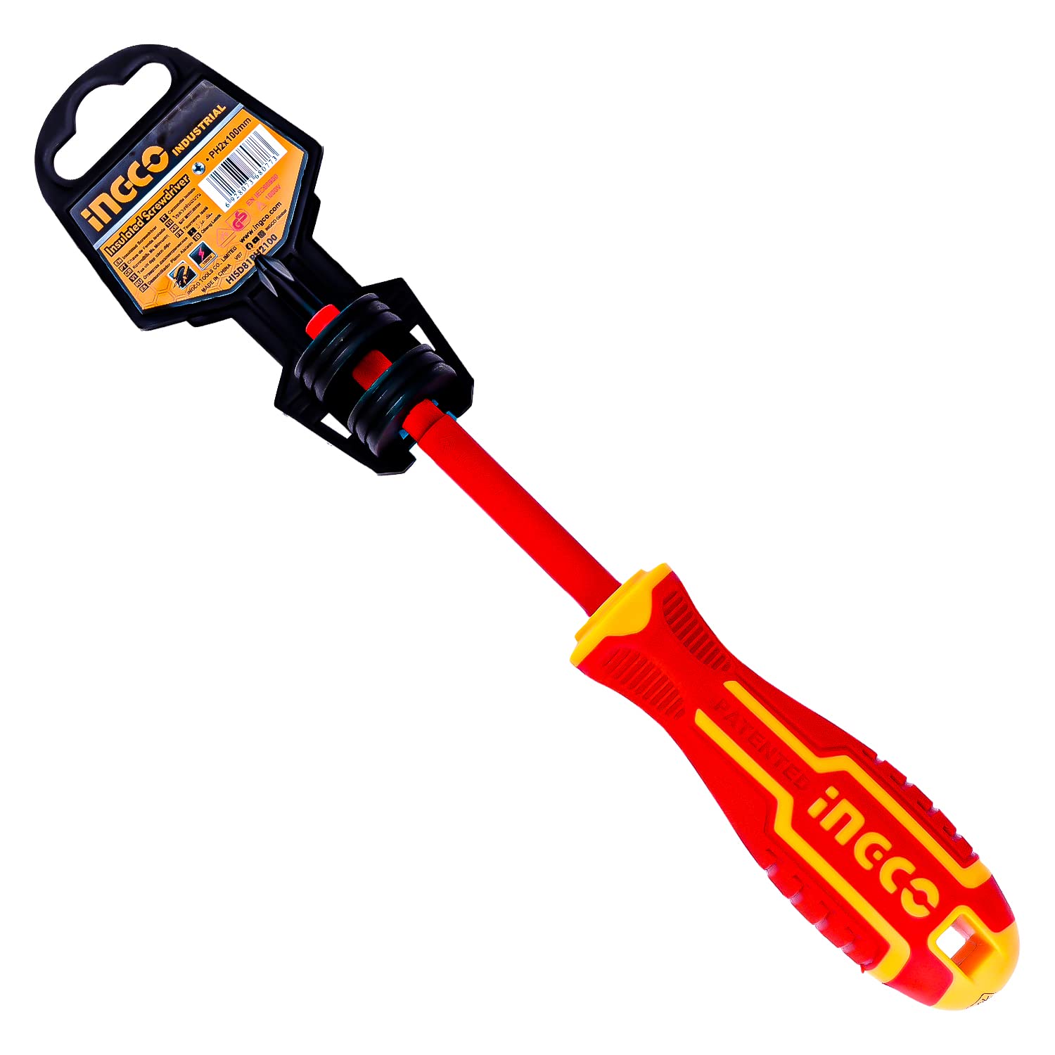 INGCO HISD81PH2100 Insulated Screwdriver 1/4 Inch Nut Driver Repair Tool Cushion Grip Handle Phillips Head Tip for Home & Industrial Use (B0BQDXVJVJ) Amazon Price History, Amazon Price Tracker