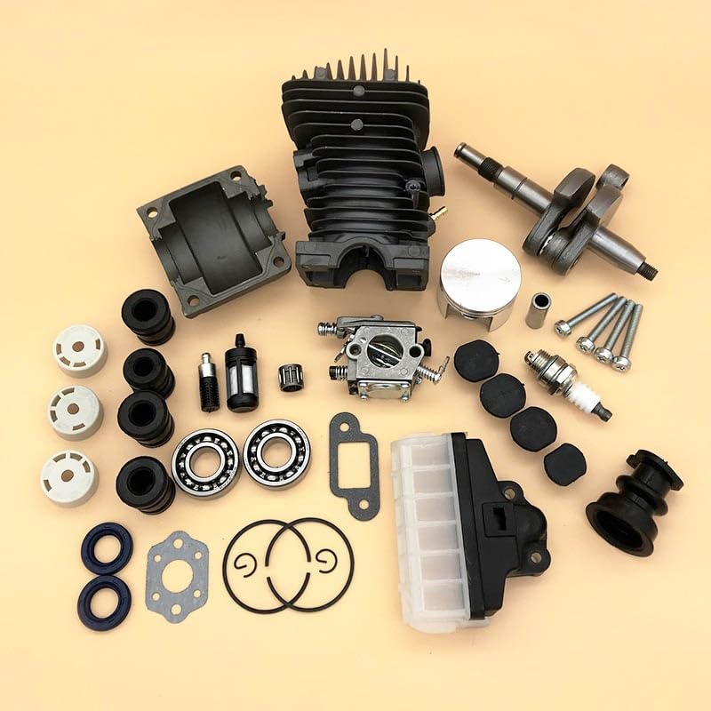 1 zestaw 42.5MM części do pił łańcuchowych silnik zespół silnika tłok cylindra gaźnik AV dla Stihl MS250 MS230 025 023 MS 250 230 części zamienne