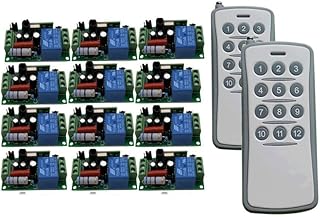 RF Wireless 220V Remote Control Switch 1CH 10A Relay Receiver Transmitter 315mhz or 433mhz 100m - (Color: 315mhz)