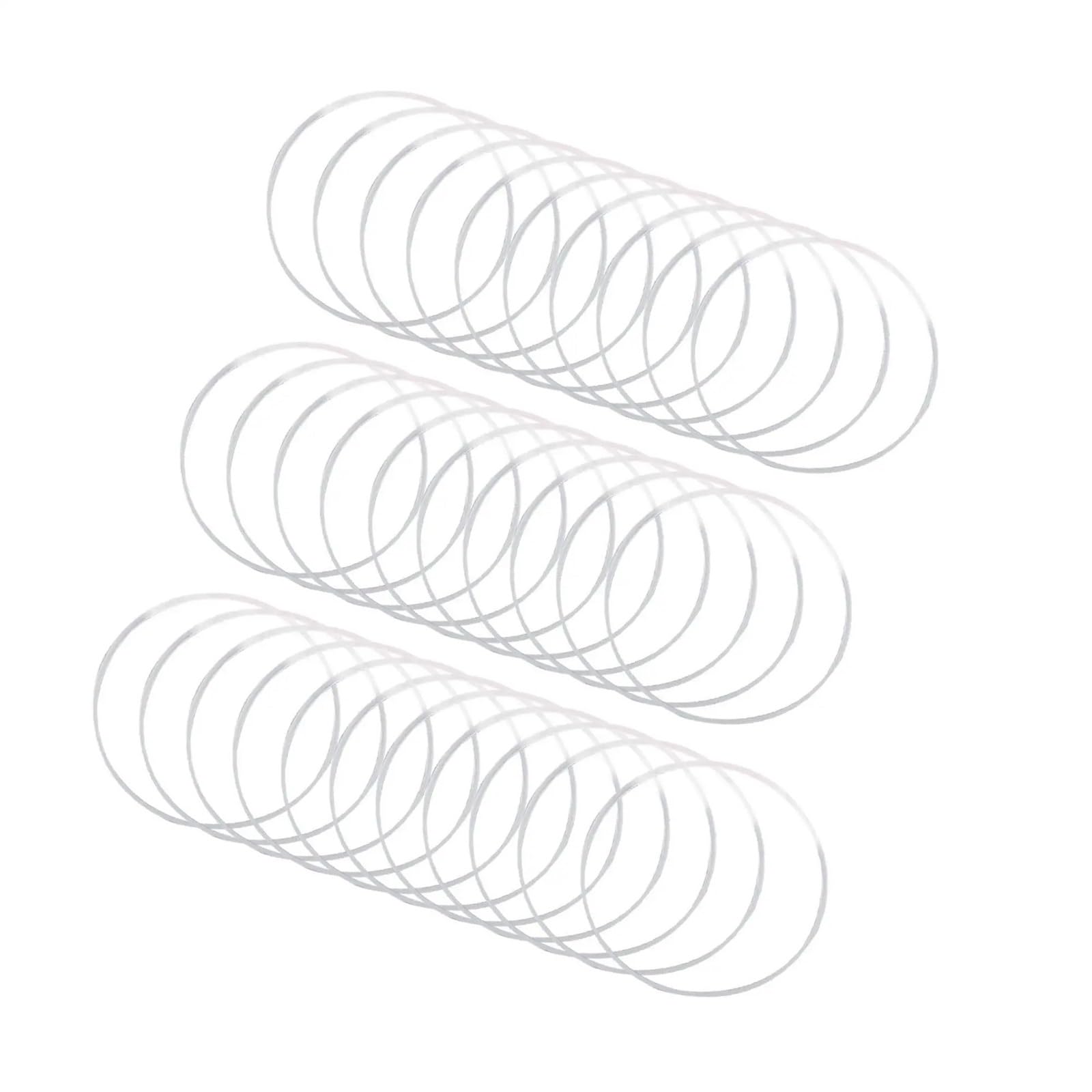 Maryear 31 Pcs 15 30Mm Heigh O Ring Watch Gasket Watch Glass Gasket Waterproof Assortment O Ring For 31Pcs 25-40Mm(31 Pcs 15 30Mm Heigh)