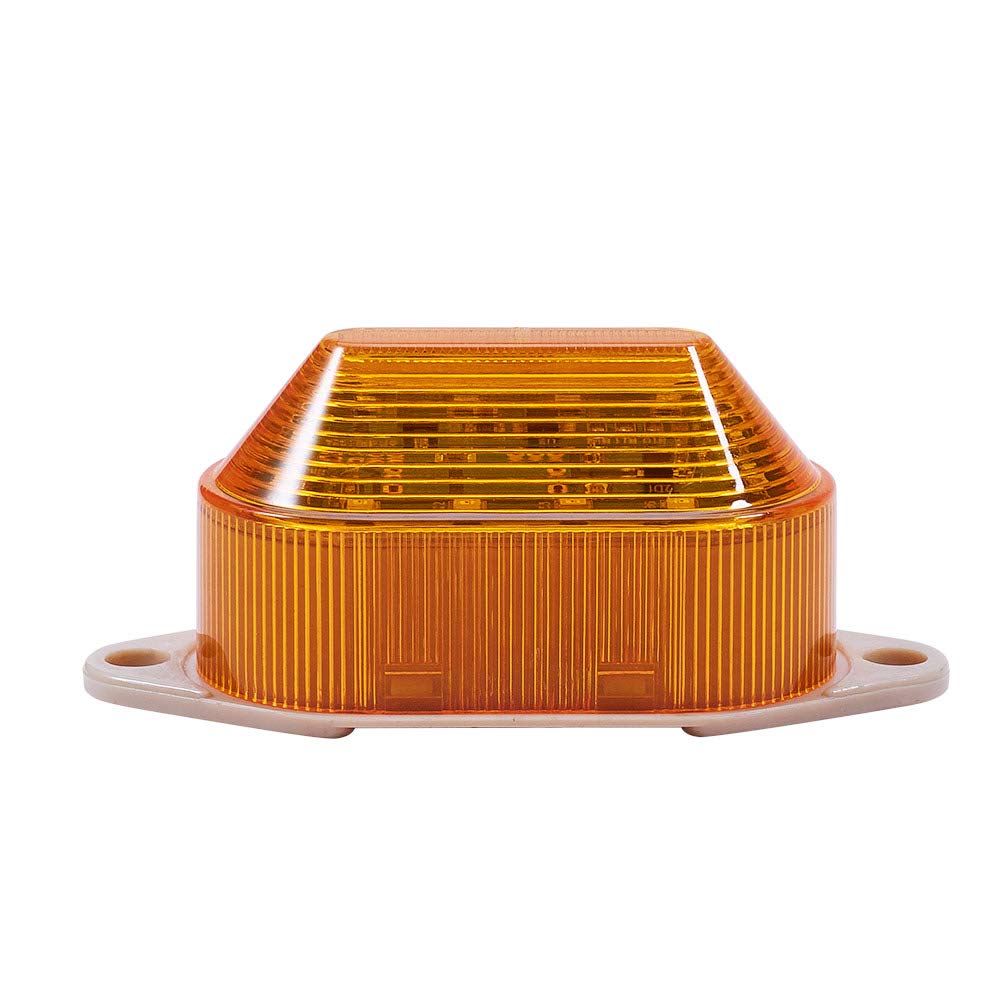 Othmro LTE-5051 12 V 3 W światło ostrzegawcze żółte światło stroboskopowe lampa sygnałowa jasne światło przemysłowe 1 szt.