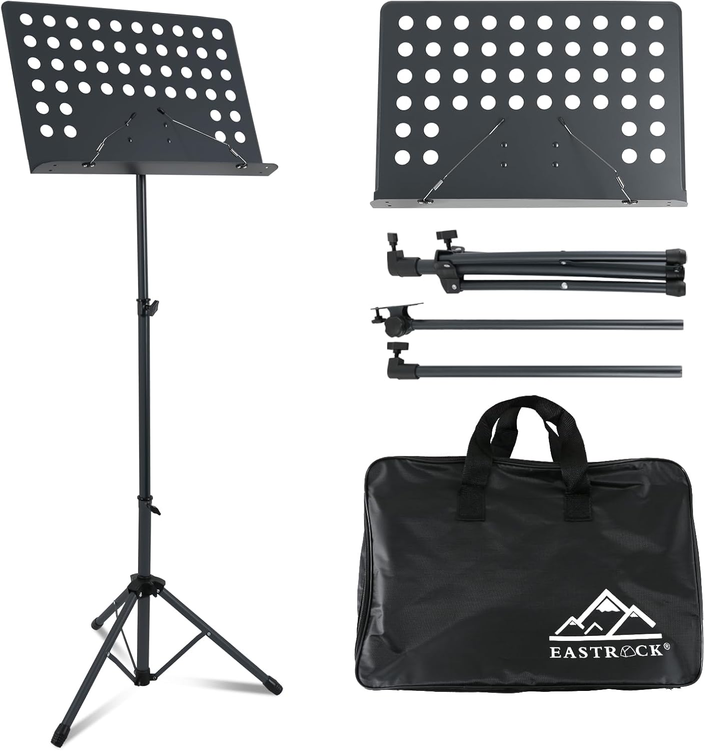 EASTROCK Sheet Music Stand Metal High Stability and