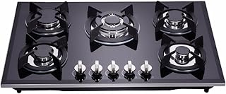 30 inch Gas Cooktops Dual Fuel Sealed 5 Burners Drop-In Tempered Glass Gas Hob DK157-A01S Gas Cooktop