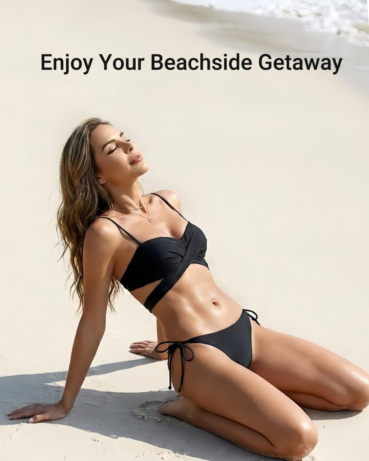 Holipick Bikini Bottoms for Women String Bathing Suit Bottom with Moderate Coverage Low Waist Swim Bottom - Image 6