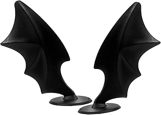 BIUDECO 1 Par De Acessórios Para Capacete De Motocicleta Decoração De Cocar Acessórios Para Capacete Acessórios De Cocar Decoração De Capacete Miniaturas Asa Carro Elétrico