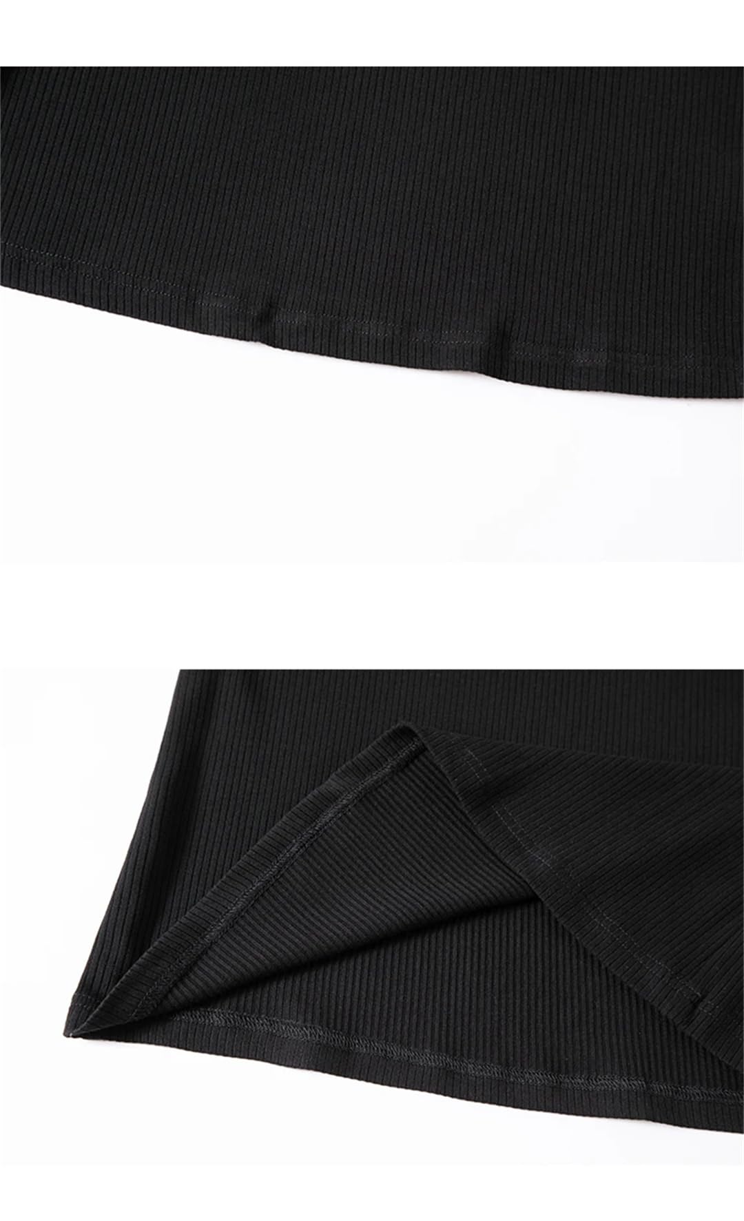 Top corto da donna estivo in pizzo con scollo a O senza maniche